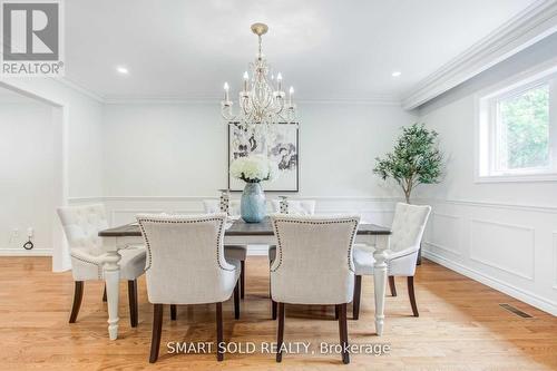 Upper Level - 45 Abbeywood Trail, Toronto, ON - Indoor Photo Showing Dining Room