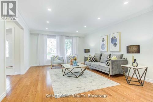Upper Level - 45 Abbeywood Trail, Toronto, ON - Indoor Photo Showing Living Room