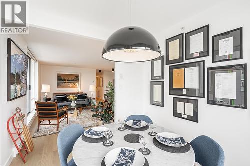 905 328 E 11Th Avenue, Vancouver, BC - Indoor Photo Showing Dining Room