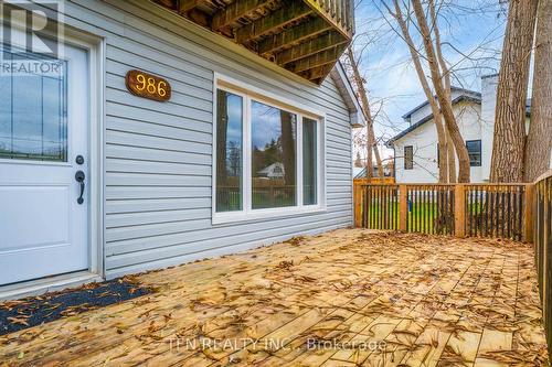 986 Robinson Street, Innisfil, ON - Outdoor With Deck Patio Veranda With Exterior