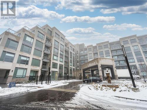 Kings Terrace Back Entrance - 119 - 2075 King Road, King, ON - Outdoor With Facade