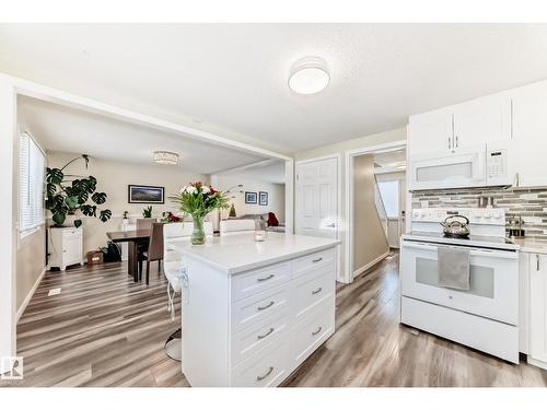 66 Ridgewood, St. Albert, AB - Indoor Photo Showing Kitchen With Upgraded Kitchen