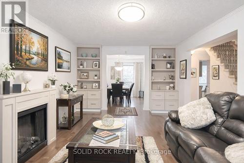 1 Bennett Street, Ottawa, ON - Indoor Photo Showing Living Room With Fireplace