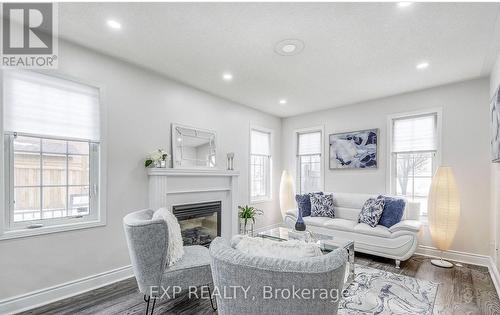 Main - 127 Worthington Avenue, Brampton, ON - Indoor Photo Showing Living Room With Fireplace