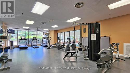 414 - 1890 Valley Farm Road, Pickering, ON - Indoor Photo Showing Gym Room