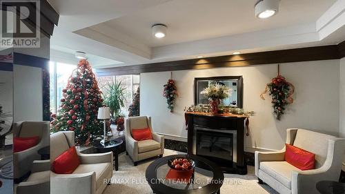 414 - 1890 Valley Farm Road, Pickering, ON - Indoor With Fireplace