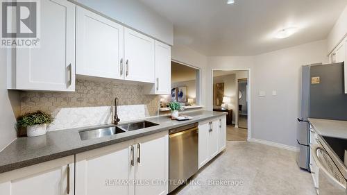 414 - 1890 Valley Farm Road, Pickering, ON - Indoor Photo Showing Kitchen With Double Sink
