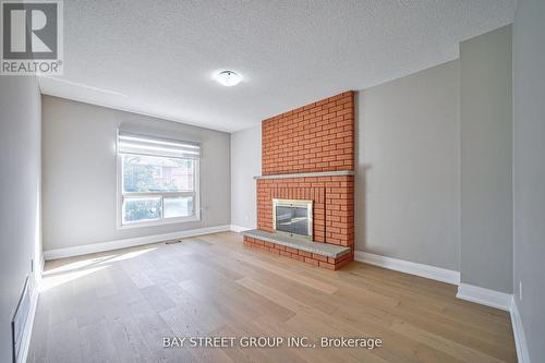 65 Michener Crescent, Markham, ON - Indoor Photo Showing Living Room With Fireplace