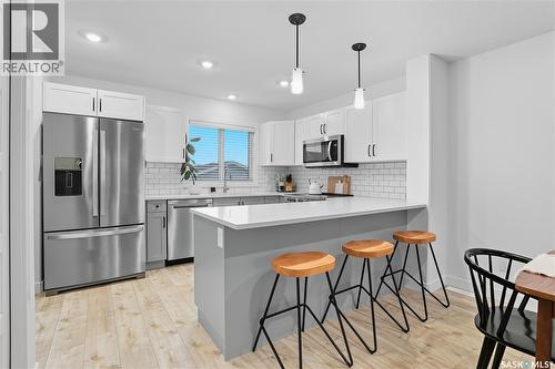 304 Mcormond Drive, Saskatoon, SK - Indoor Photo Showing Kitchen With Upgraded Kitchen