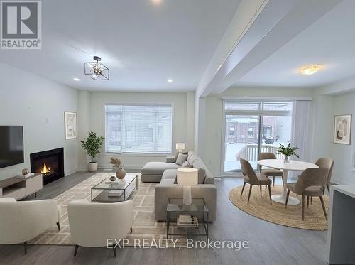 20 Daffodil Road, Springwater, ON - Indoor With Fireplace