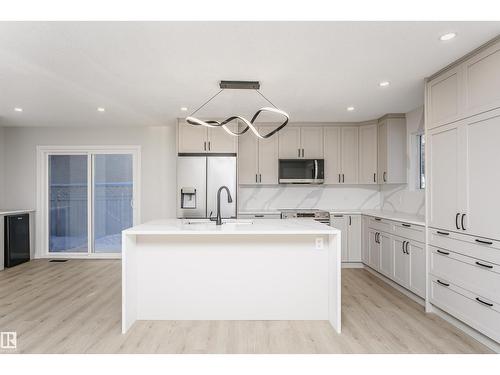 67 Lambert Cr, St. Albert, AB - Indoor Photo Showing Kitchen With Upgraded Kitchen