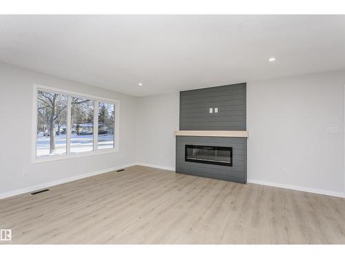 67 Lambert Cr, St. Albert, AB - Indoor Photo Showing Living Room With Fireplace