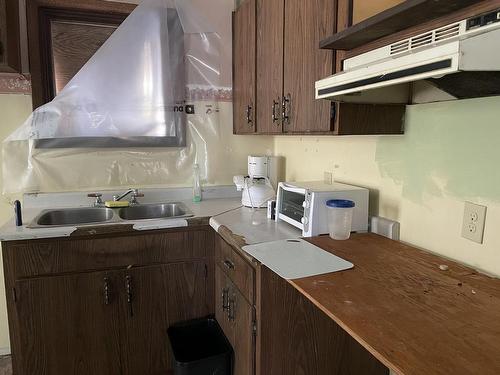 168 North Road, Upsala, ON - Indoor Photo Showing Kitchen With Double Sink