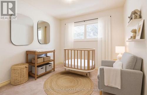 Virtually Staged - 116 Boniface Avenue, Kitchener, ON - Indoor Photo Showing Bedroom