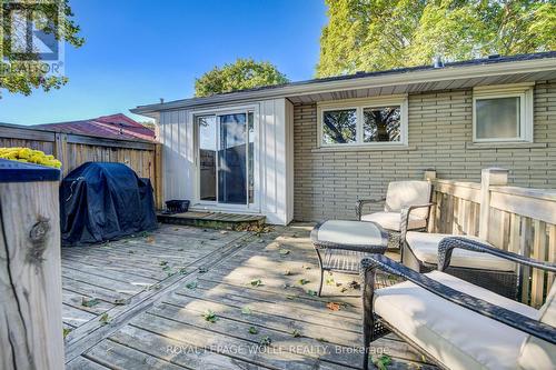 116 Boniface Avenue, Kitchener, ON - Outdoor With Deck Patio Veranda With Exterior