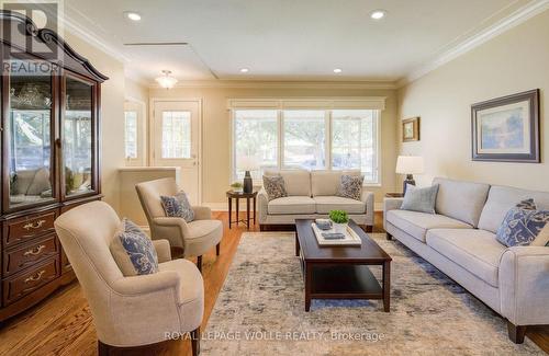 Virtually Staged - 116 Boniface Avenue, Kitchener, ON - Indoor Photo Showing Living Room