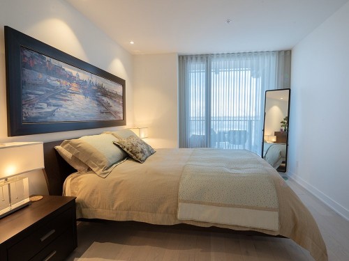 Primary bedroom - 402-151 Rue De La Rotonde, Montréal (Verdun/Île-Des-Soeurs), QC - Indoor Photo Showing Bedroom