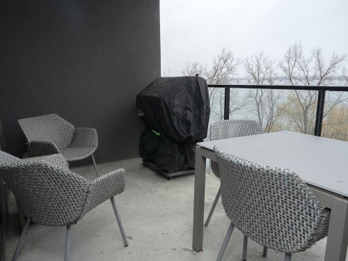 Balcony - 402-151 Rue De La Rotonde, Montréal (Verdun/Île-Des-Soeurs), QC - Outdoor With Exterior