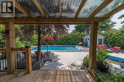 224 Caruhel, Lakeshore, ON - Outdoor With In Ground Pool With Deck Patio Veranda