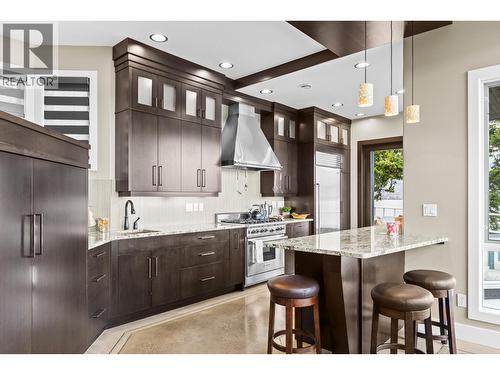 9900 Eastside Road Unit# 3, Vernon, BC - Indoor Photo Showing Kitchen With Upgraded Kitchen