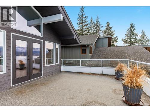 Primary Suite Balcony - 9900 Eastside Road Unit# 3, Vernon, BC - Outdoor With Exterior