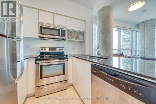 706 - 150 East Liberty Street, Toronto, ON - Indoor Photo Showing Kitchen With Double Sink
