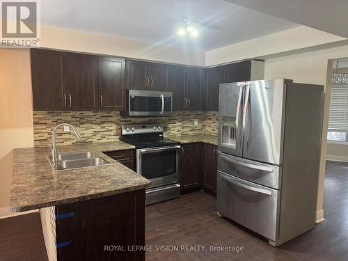 Main - 1200 Maple Gate, Pickering, ON - Indoor Photo Showing Kitchen With Stainless Steel Kitchen With Double Sink With Upgraded Kitchen