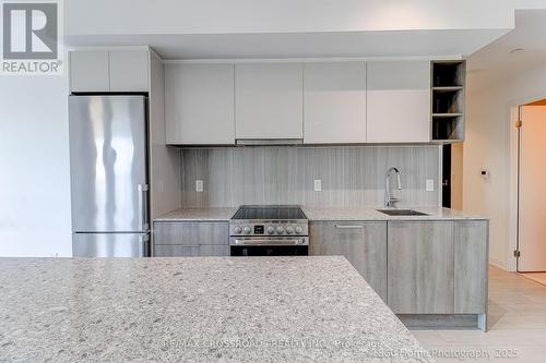 1306 - 31 Tippett Road, Toronto, ON - Indoor Photo Showing Kitchen With Stainless Steel Kitchen