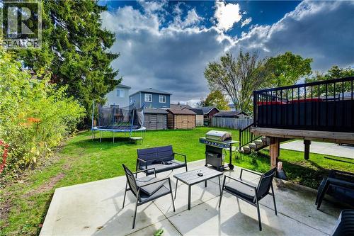 33 Second Avenue Unit# A, Kitchener, ON - Outdoor With Deck Patio Veranda