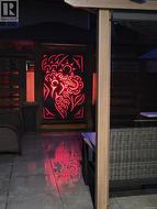 Art installation by night - 