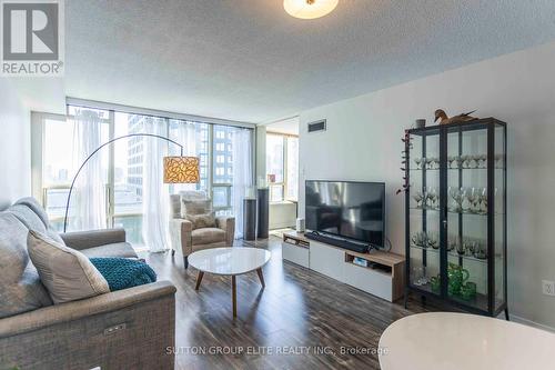 1206 - 330 Rathburn Road W, Mississauga, ON - Indoor Photo Showing Living Room