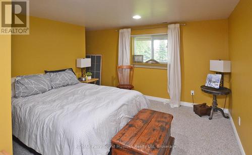 Lower level bedroom - 84 Captain Estates Road, Whitestone (Hagerman), ON - Indoor Photo Showing Bedroom