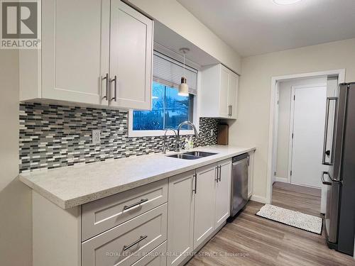 243 Appleby Line, Burlington, ON - Indoor Photo Showing Kitchen With Double Sink
