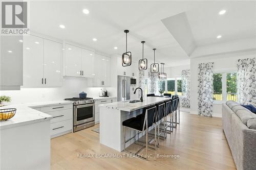 270 Charles Street, Norfolk, ON - Indoor Photo Showing Kitchen With Upgraded Kitchen