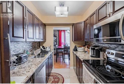 # 1402 - 177 Linus Road, Toronto, ON - Indoor Photo Showing Kitchen With Double Sink With Upgraded Kitchen