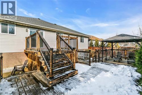 4305 Golfcourse Crescent, Windsor, ON - Outdoor With Deck Patio Veranda