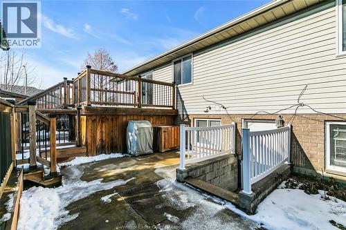 4305 Golfcourse Crescent, Windsor, ON - Outdoor With Deck Patio Veranda With Exterior
