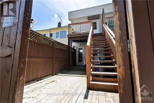 277 St Patrick Street, Ottawa, ON - Outdoor With Deck Patio Veranda