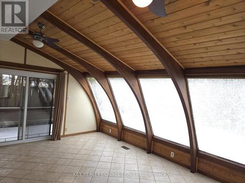 Sunroom & deck - 2425 Headon Forest Drive, Burlington, ON - Indoor Photo Showing Other Room