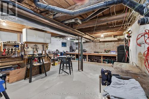 Full height basement with workshop - 7802 Piccadilly Road, Frontenac (Frontenac Centre), ON - Indoor Photo Showing Basement