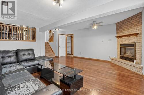 3 Cora Drive, Kitchener, ON - Indoor Photo Showing Living Room With Fireplace
