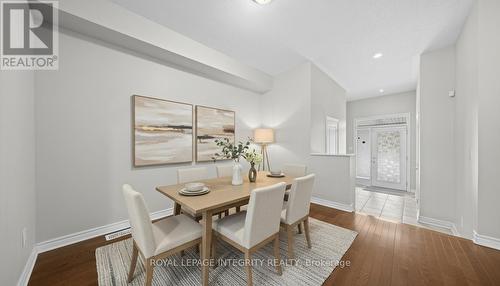 Virtually Staged Dinning Area - 906 Fletcher Circle, Ottawa, ON - Indoor Photo Showing Dining Room