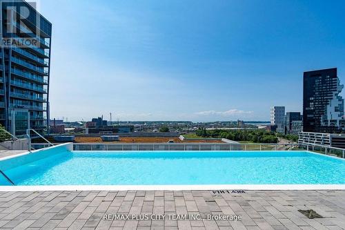 807 - 25 Baseball Place, Toronto, ON - Outdoor With In Ground Pool