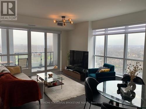 4035 - 5 Mabelle Avenue, Toronto, ON - Indoor Photo Showing Living Room