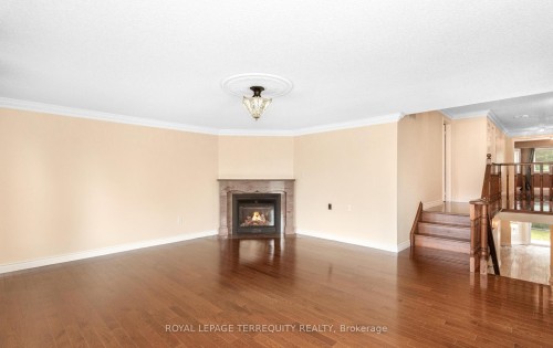 5839 Fieldon Road, Mississauga, ON - Indoor With Fireplace