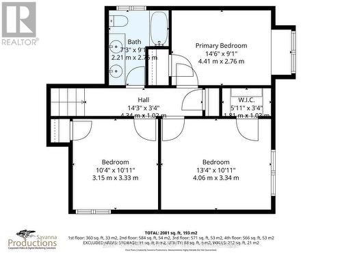 Upper Floor Bedrooms & Washroom - 14 Amarillo Drive, Toronto, ON - Other