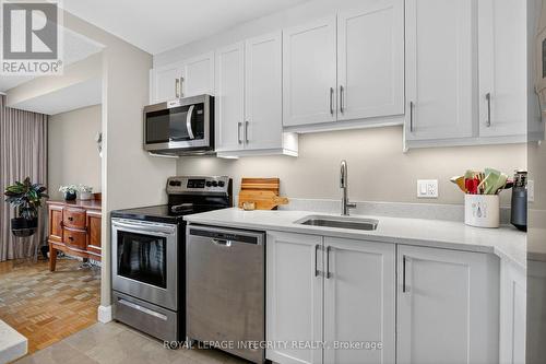 704 - 265 Poulin Avenue, Ottawa, ON - Indoor Photo Showing Kitchen With Stainless Steel Kitchen