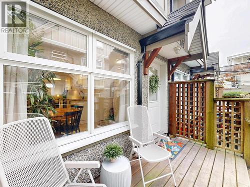 101 1672 E Pender Street, Vancouver, BC - Outdoor With Deck Patio Veranda With Exterior