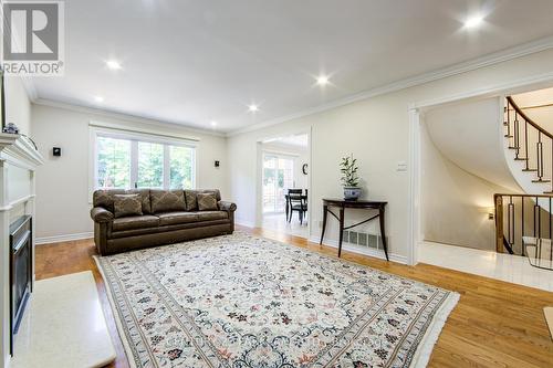 112 Strathearn Avenue, Richmond Hill, ON - Indoor Photo Showing Living Room With Fireplace