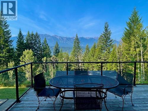 1529 Quartz Crescent, Golden, BC - Outdoor With View